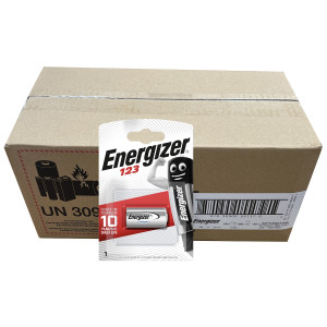 Box of 60   Energizer CR123A Lithium Batteries