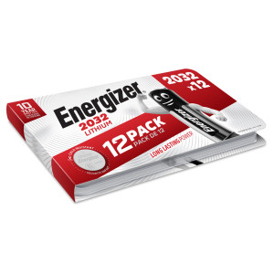 Energizer CR2032 Lithium Batteries   12-Pack