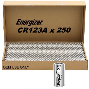 Energizer CR123A Lithium OEM Batteries   250 Pack