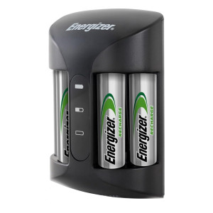 Energizer Recharge Pro Battery Charger with 4 x AA 2000mAh Batteries