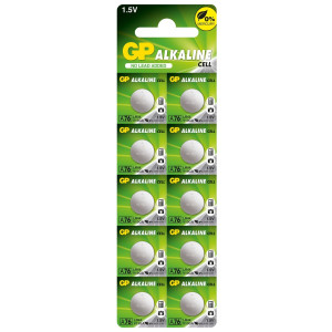 GP Batteries AG13 Battery 1.5V Wholesale Pack of 10 Bulk Batteries