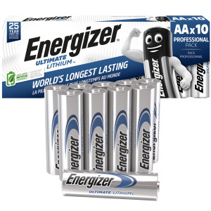 Energizer Blink Camera Batteries AA 1.5V Non-Rechargeable Lithium Metal 10-Pack