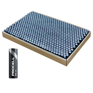 Duracell Tray of 638 Procell AA LR6 PC1500 Professional Batteries