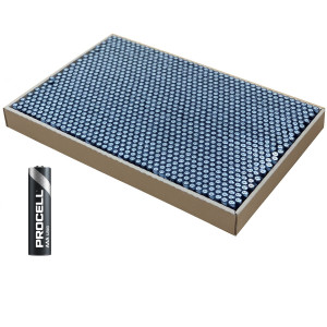 Duracell Tray of 1200 Procell AAA LR03 PC2400 Professional Batteries