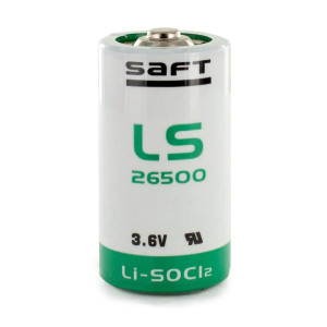 Saft LS26500 C Lithium Battery 3.6V Li-SOCl2