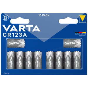 Varta CR123A 3V Lithium Batteries   Bulk Pack of 10