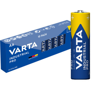 Bulk Box of 10 Varta Industrial Pro AA Batteries 4006 LR6