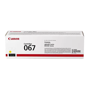 Toner 067 Gelb, 1.250 Seiten  - Canon Gold Partner