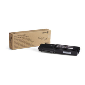Toner Schwarz HC für Phaser 6600 WorkCentre 6605, 8.000 Seiten - Xerox Platin Partner