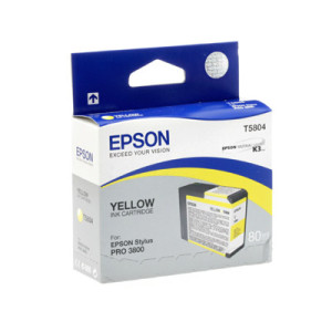Tinte T5804 Yellow, 80 ml - Epson Partner