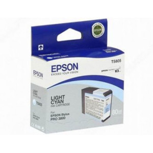 Tinte T5805 Light Cyan, 80 ml - Epson Partner