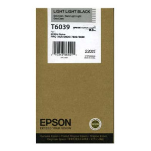 Tinte T6039 Light Light Black, 220 ml - Epson Partner