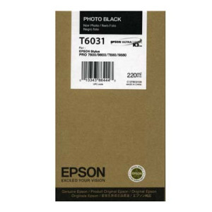 Tinte T6031 Photo Black, 220 ml - Epson Partner