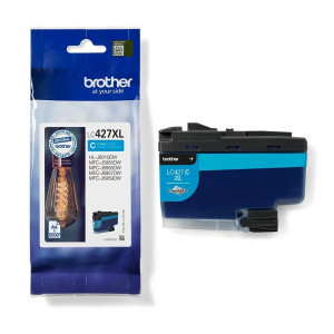 Brother Tinte LC-427XLC Cyan, 5.000 Seiten