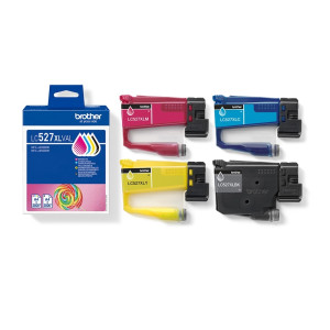 Brother Tinte LC527XLVAL Valuepack CMYK, 1x 3.000 + 3x 2.000 Seiten