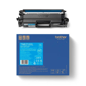 Brother Toner TN-821XXLC Cyan, 12.000 Seiten