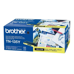 Brother Toner TN-135Y Gelb, 4.000 Seiten