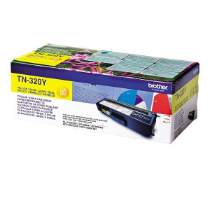 Brother Toner TN-320Y Gelb, 1.500 Seiten