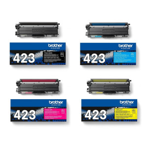Brother Toner-Set TN-423 Multipack Cyan Magenta Gelb Schwarz HL-L8260 HL-L8360 MFC-L8690 MFC-L8900 Toner Tonerset TN423 Patrone Kartusche TN423BK