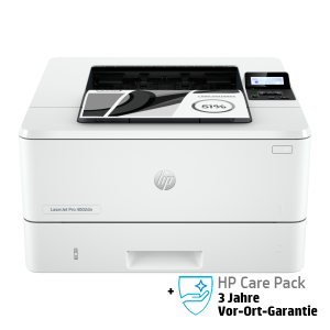 LaserJet Pro 4002dw mit 3 Jahren Vor-Ort-Garantie - 50€ Altgeräte-Prämie - HP Power Partner