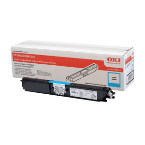Toner Cyan HC für C110 C130 MC160, 2k5 - OKI Partner