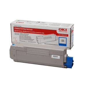 Toner Cyan für C5850 C5950 MC560, 6.000 Seiten - OKI Partner