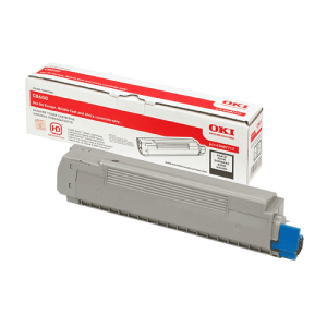 Toner Schwarz für C8600 C8800, 6.000 Seiten - OKI Partner