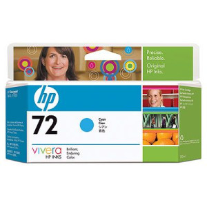 Tinte Nr. 72 C9371A Cyan, 130 ml - HP Power Partner