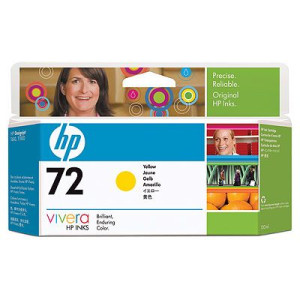 Tinte Nr. 72 C9373A Yellow, 130 ml - HP Power Partner