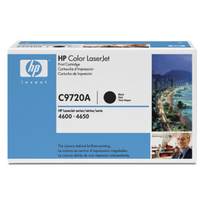 Toner C9720A Schwarz für Color Laserjet 4600 4650, 9k - HP Power Partner