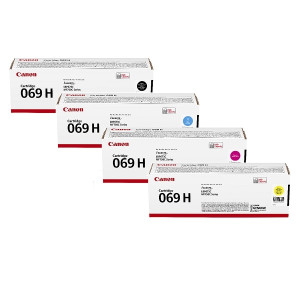 Toner-Set 069H Cyan Magenta Yellow Schwarz Multipack 4er Pack Tonerset Toner MF752Cdw MF754Cdw MF754 LBP673Cdw - Canon Gold Partner