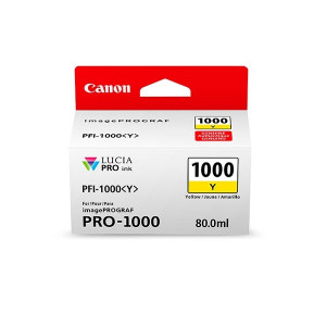 Tinte PFI-1000Y Gelb, 80 ml - Canon Gold Partner
