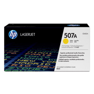 Toner 507A CE402A Yellow für Color Laserjet 500 M551 M570 M575, 6.000 Seiten - HP Power Partner