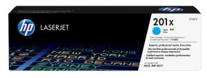Toner 201X CF401X Cyan für Color LaserJet M252 M274 M277, 2.300 Seiten - HP Power Partner