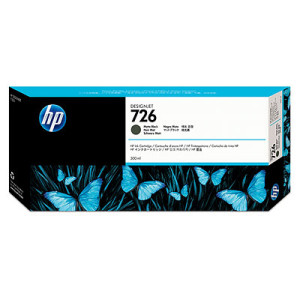 Tinte Nr. 726 CH575A Matt Black, 300 ml - HP Power Partner