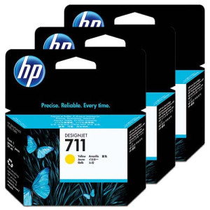 Tinte Multipack Nr. 711 CZ136A Yellow, 3x 29 ml - HP Power Partner