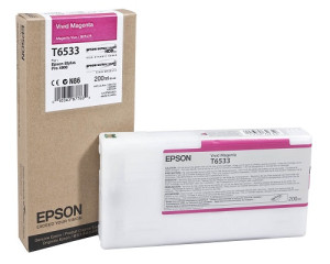 Tinte T6533 Vivid Magenta, 200 ml - Epson Partner