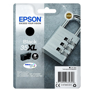 Tinte 35XL Schwarz, 41,2 ml - Epson Partner