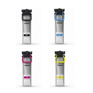 Tinten-Set T11C Cyan Magenta Gelb Schwarz WF-C5390 WF-C5890 Tinte Set Multipack 4-Pack 4er WF-5890dwf - Epson Partner