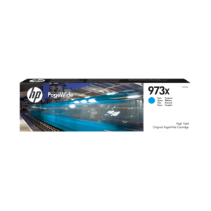 Tinte Nr. 973x F6T81AE Cyan für PageWide 452 477 P55250 P57750, 85,5 ml, 7.000 Seiten - HP Power Partner