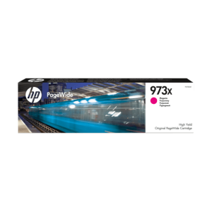 Tinte Nr. 973x F6T82AE Magenta für PageWide 452 477 P57750 P55250, 85,5 ml, 7.000 Seiten - HP Power Partner