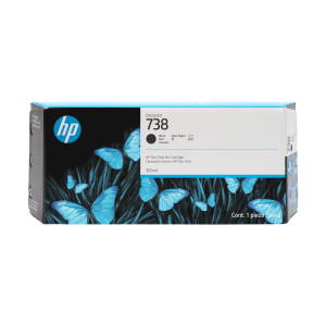 Tinte Nr. 738 Schwarz, 300 ml - HP Power Partner