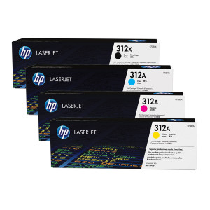 Toner-Set 312x/312a Multipack (Cyan, Magenta, Yellow, Schwarz) für Color LaserJet Pro M476 - HP Power Partner