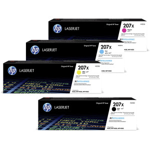 Toner-Set 207x Multipack (Cyan,Magenta,Yellow,Schwarz) Tonerset Toner 4-Pack Multipack 4er Color LaserJet M255 M282 M283 M283fdw - HP Power Partner