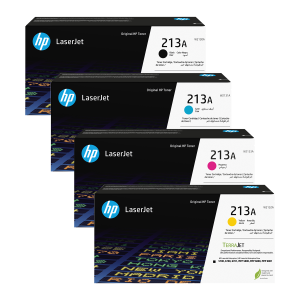 Toner-Set 213a (Cyan, Magenta, Yellow, Schwarz) für Color LaserJet 5700 5800 6700 6800 5700dn 5800dn 5800zf - HP Power Partner