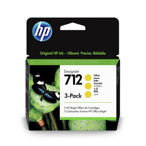 Tinte 712 Multipack Gelb 3ED79A, 3x 29 ml - HP Power Partner