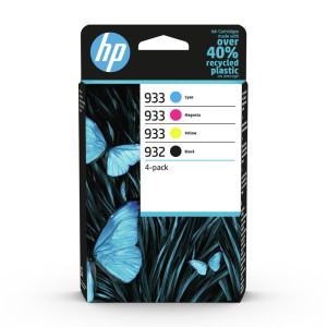 Tinte Nr. 932/933 4er-Multipack CMYK, 1x 400 + 3x 330 Seiten - HP Power Partner