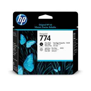 Druckkopf  Nr. 774 P2W00A Photoschwarz + Hellgrau - HP Power Partner