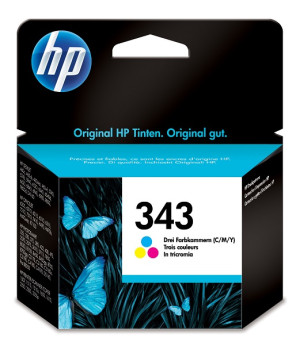 Tinte Nr. 343 Cyan/Magenta/Gelb C8766EE, 7 ml - HP Power Partner
