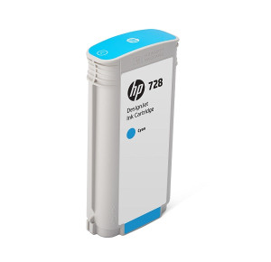 Tinte Nr. 728 F9J67A Cyan, 130 ml - HP Power Partner